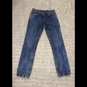 Y2K True Religion 'Geno Super T' straight jeans Size 16